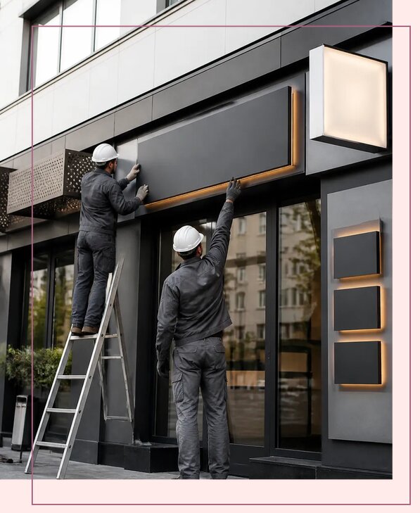 Наружная реклама для бизнеса в Кизляре по цене от 25403 р. | Аванза-Кзр